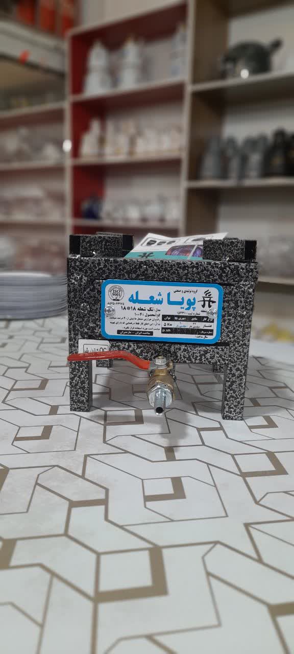 1004 تک شعله 18*18 دور ورق - تصویر 1