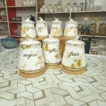 پاسماوری هفت پارچه سرامیکی-چوبی - تصویر 2
