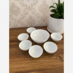 سرویس 7 پارچه انار خوری اوپال گرد dino - تصویر 4