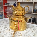 کتری قوری شیردارR-S-KA طلایی